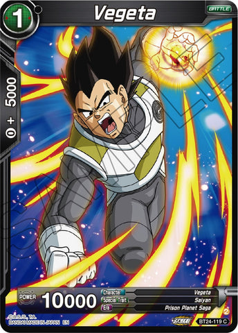 Vegeta (BT24-119) [Beyond Generations]