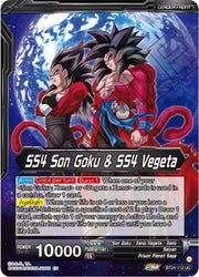 SS4 Son Goku & SS4 Vegeta // SS4 Vegito, Sparking Potara Warrior (SLR) (BT24-112) [Beyond Generations]