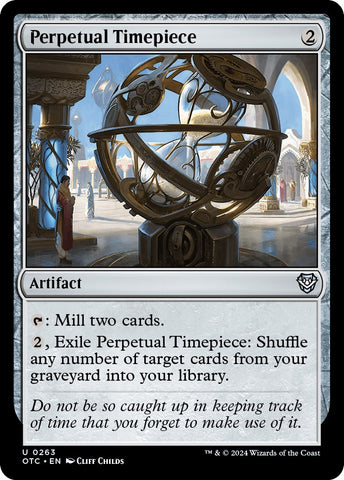 Perpetual Timepiece [Outlaws of Thunder Junction Commander]
