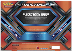 Shiny Tapu Koko GX Box