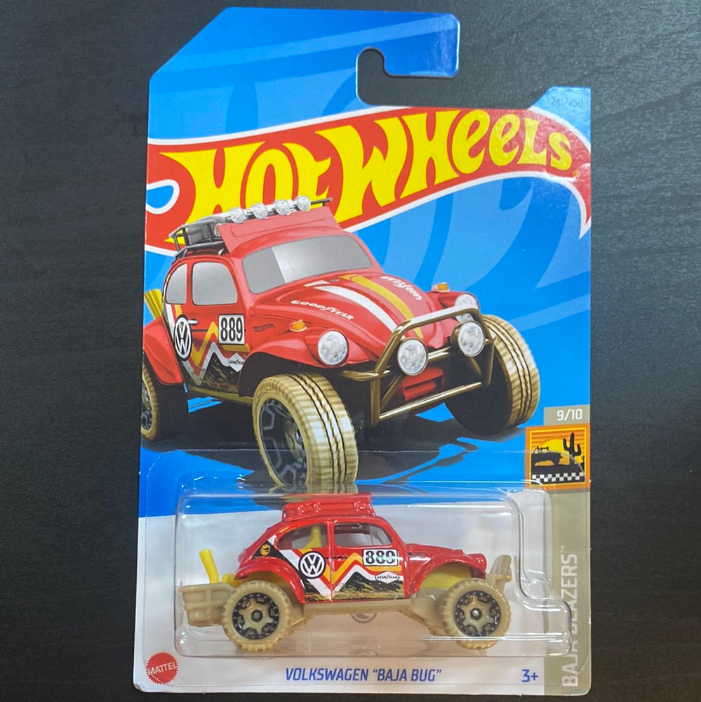 Hot Wheels BAJA BLASTERS Volkswagen Baja Bug 9/10 Treasure Hunt