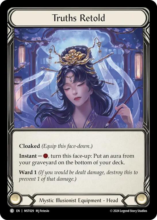 Truths Retold [MST029] (Part the Mistveil)  Cold Foil