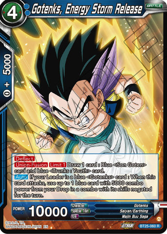 Gotenks, Energy Storm Release (BT25-060) [Legend of the Dragon Balls]