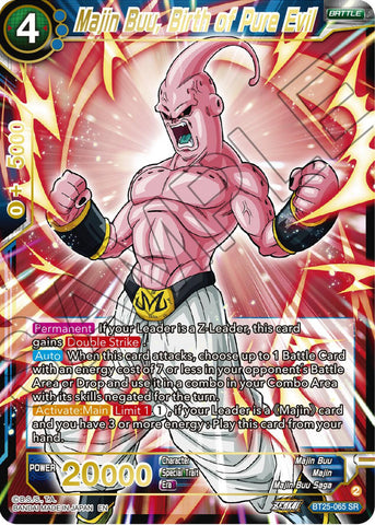 Majin Buu, Birth of Pure Evil (BT25-065) [Legend of the Dragon Balls]