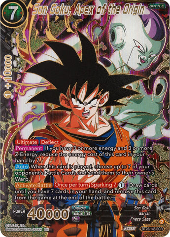 Son Goku, Apex of the Origin (BT25-148) [Legend of the Dragon Balls]