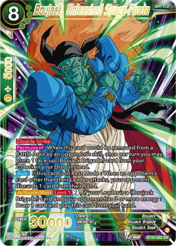 Boujack, Unleashed Space Pirate (BT25-085) [Legend of the Dragon Balls]
