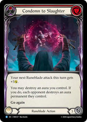 Condemn to Slaughter (Red) [ROS127] (Rosetta)  Rainbow Foil