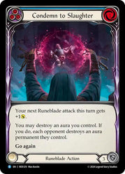 Condemn to Slaughter (Blue) [ROS129] (Rosetta)  Rainbow Foil