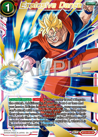 Explosive Dance (Reprint) (BT23-033) [Premium 7th Anniversary Box 2024]