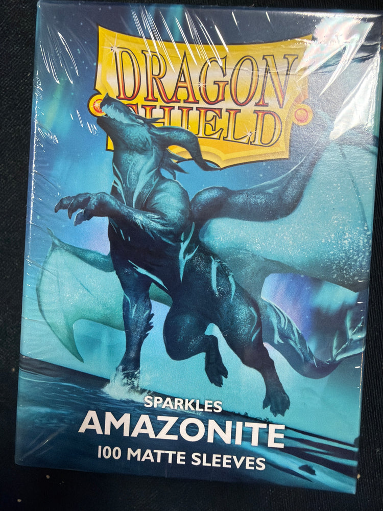 Amazonite Dragon Shield 100ct standard