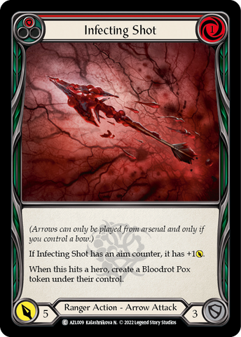 Infecting Shot (Red) [AZL009] (Outsiders Azalea Blitz Deck)