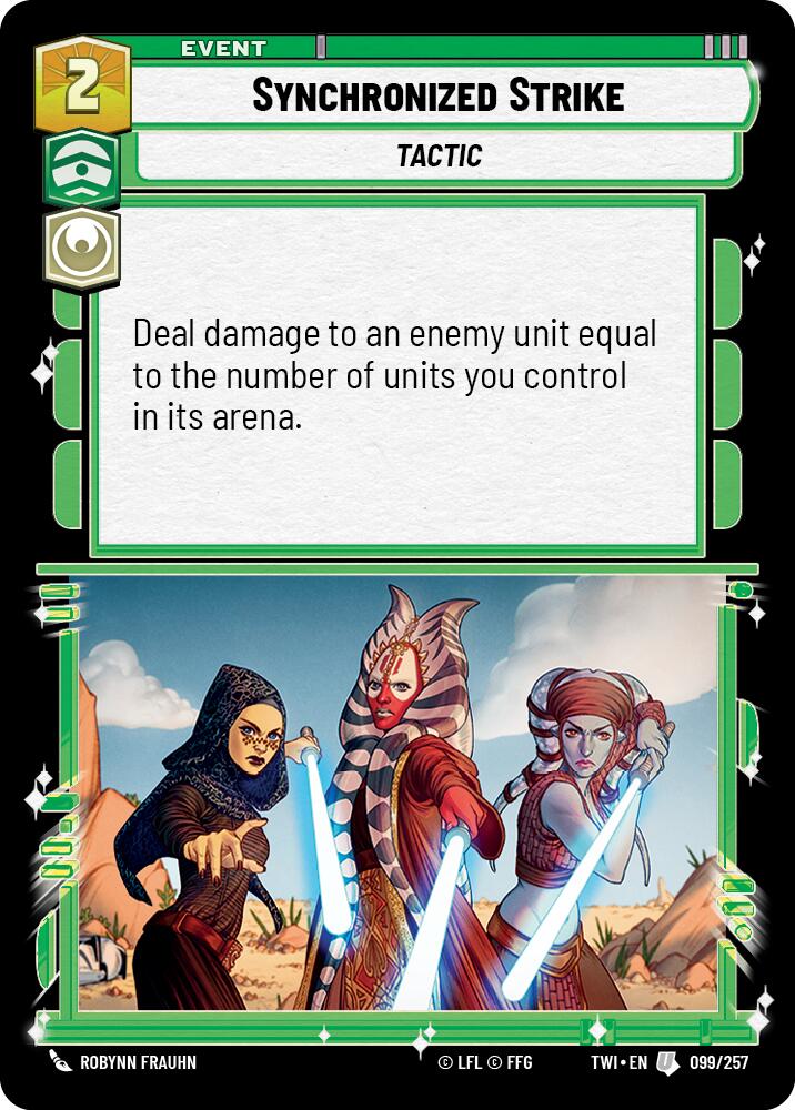 Synchronized Strike (099/257) (099/257) [Twilight of the Republic]