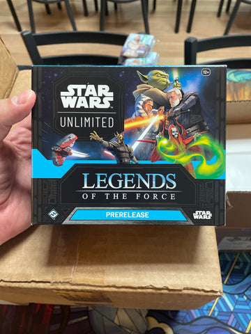 Star Wars Unlimited legends of the force pre release