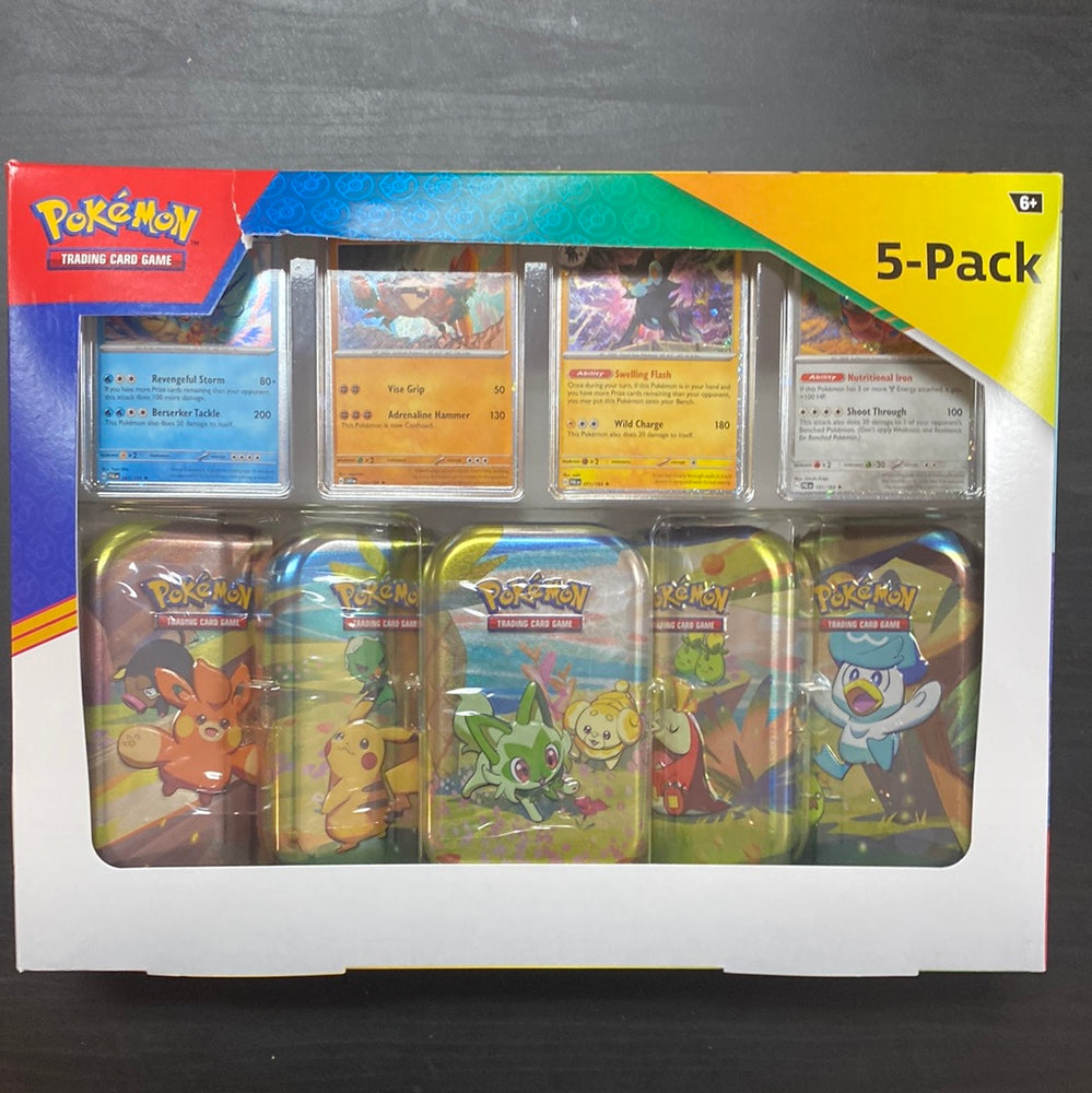 Scarlet And Violet 5-Pack Paldea Evolved