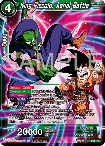 King Piccolo, Aerial Battle (Championship 2024 Finals Pack) (P-561) [Tournament Promotion Cards]