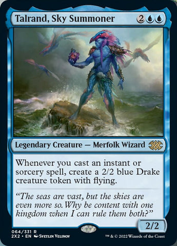 Talrand, Sky Summoner [Double Masters 2022]