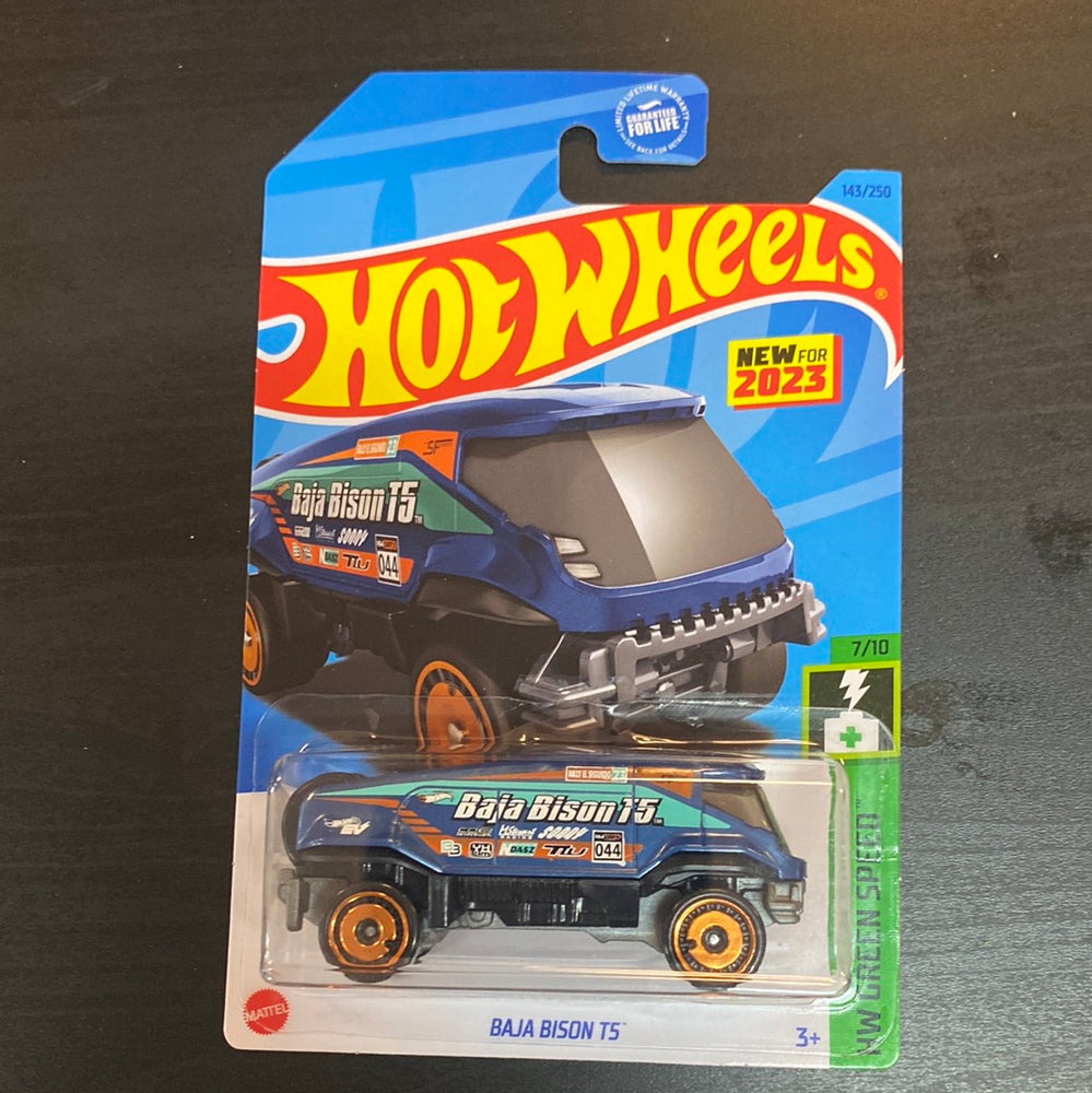 Hot Wheels HW GREEN SPEED Baja Bison T5