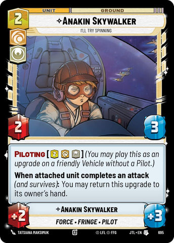 Anakin Skywalker - I'll Try Spinning (695) (695) [Jump to Lightspeed]