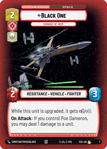 Black One - Straight At Them (7) (7) [Store Showdown Promos]