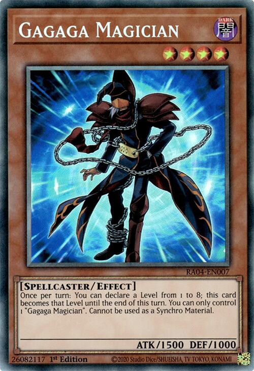 Gagaga Magician [RA04-EN007] Prismatic Collector's Rare