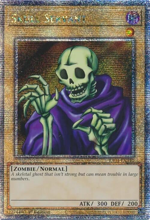 Skull Servant [RA04-EN110] Quarter Century Secret Rare