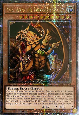 The Winged Dragon of Ra [RA04-EN118] Quarter Century Secret Rare
