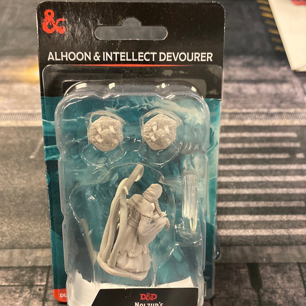 D&D miniature Alhoon and intellect devourer Wave 13