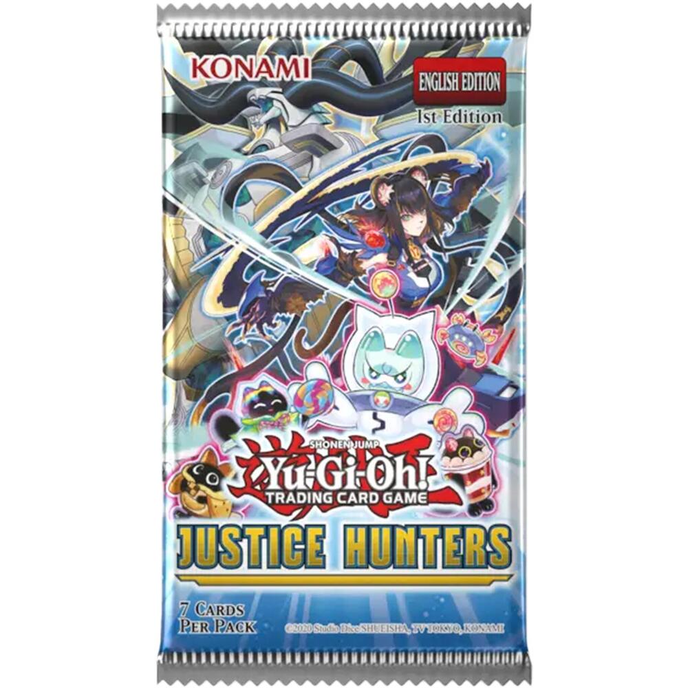 Justice Hunters 1st Edition - Yu-Gi-Oh! Booster Pack