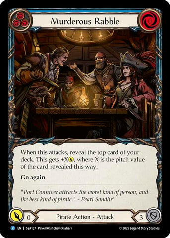 Murderous Rabble [SEA137] (High Seas)  Rainbow Foil