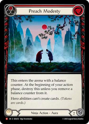 Preach Modesty [SEA252] (High Seas)