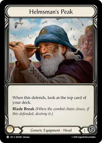 Helmsman's Peak (Treasure) [SEA180] (High Seas)  Cold Foil