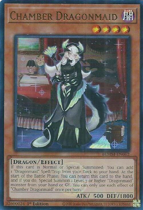 Chamber Dragonmaid [BLMM-EN062] Ultra Rare