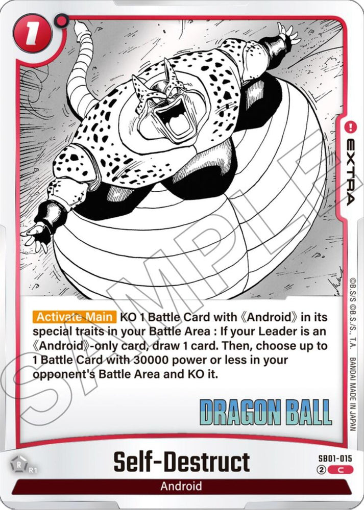 Self-Destruct [Manga Booster 01]