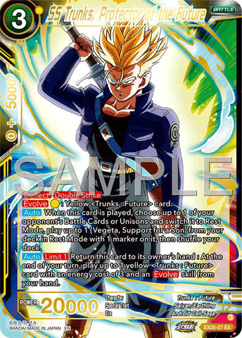 SS Trunks, Protector of the Future (EX25-27) [Premium Anniversary Box 2025]