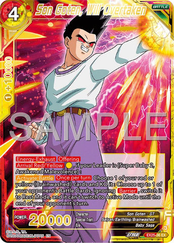 Son Goten, Will Overtaken (EX25-36) [Premium Anniversary Box 2025]