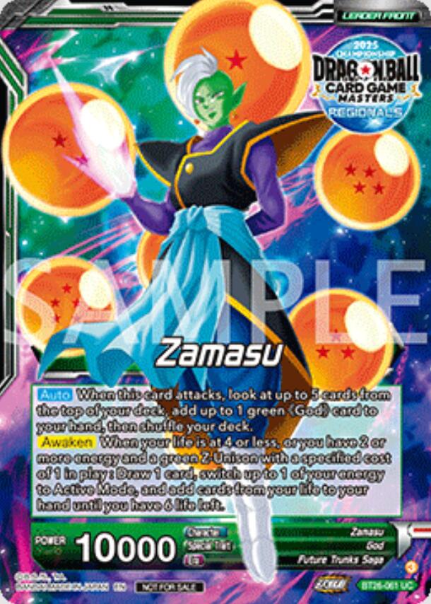 Zamasu // Fused Zamasu, Insanity From Justice (Championship Golden Card 2025 Vol.2) (BT26-061) [Promotion Cards]
