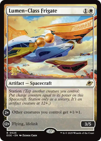 Lumen-Class Frigate [Edge of Eternities Prerelease Promos]