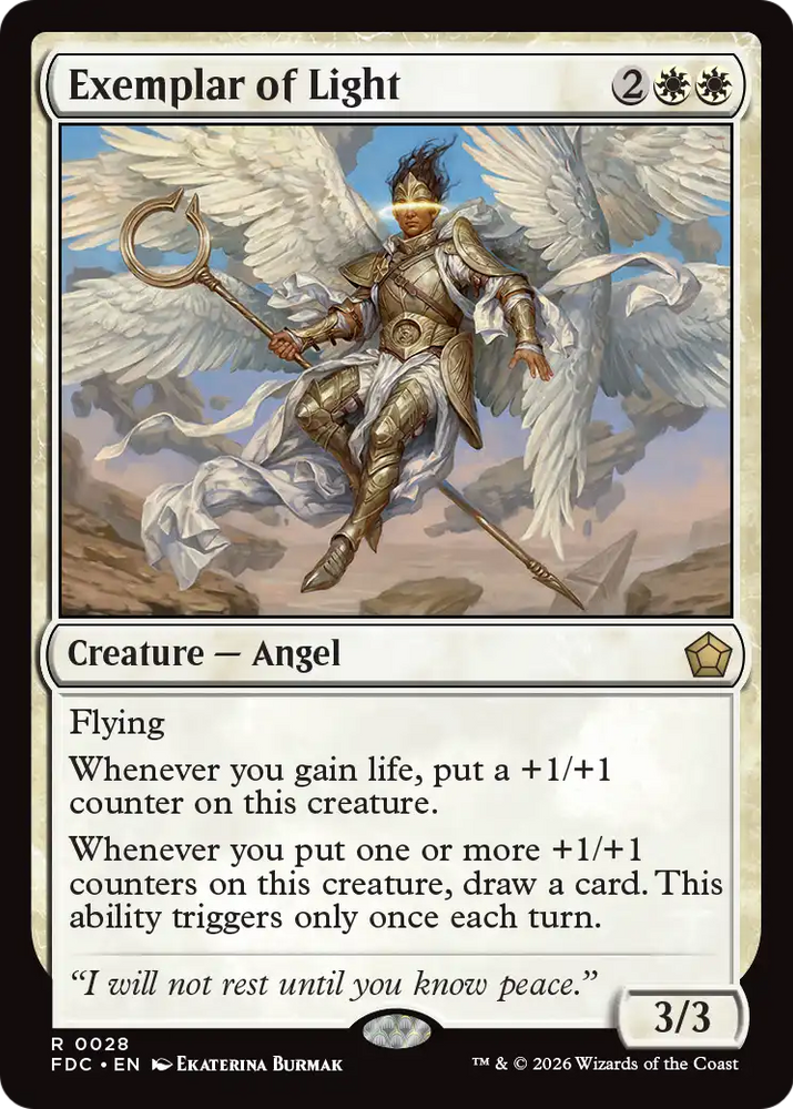 Exemplar of Light [Foundations Commander]
