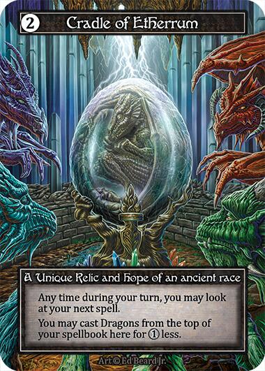 Cradle of Etherrum (Foil) [Dragonlord]