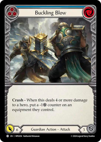 Buckling Blow (Blue) [MPG054] (Mastery Pack Guardian)
