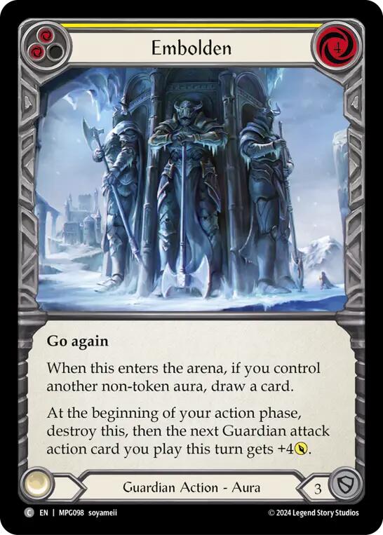 Embolden (Yellow) [MPG098] (Mastery Pack Guardian)