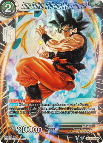 Son Goku, Pulsing New Power (BT28-108) [Prismatic Clash]