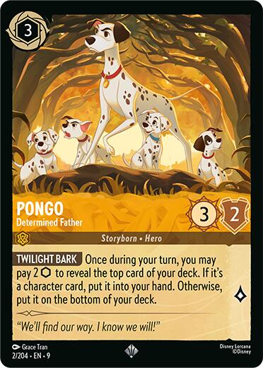 Pongo - Determined Father (2/204) [Fabled]