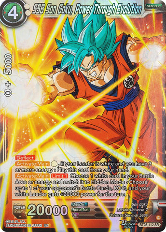 SSB Son Goku, Power Through Evolution (BT28-112) [Prismatic Clash]