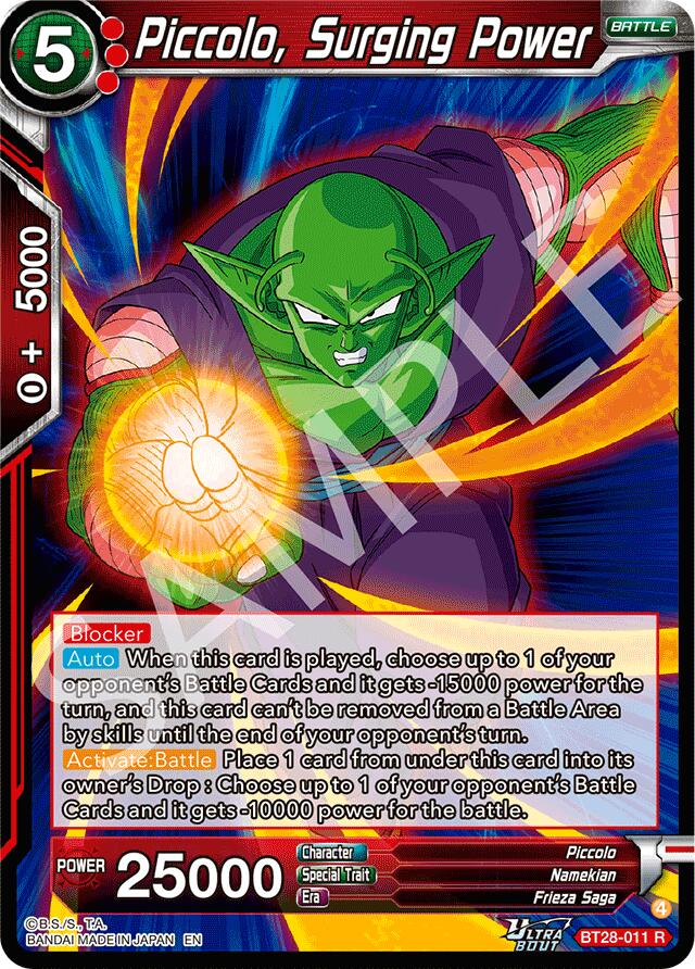 Piccolo, Surging Power (BT28-011) [Prismatic Clash]