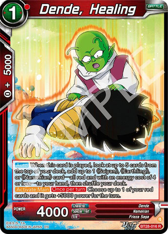 Dende, Healing (BT28-016) [Prismatic Clash]