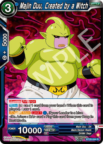Majin Duu, Created by a Witch (BT28-044) [Prismatic Clash]