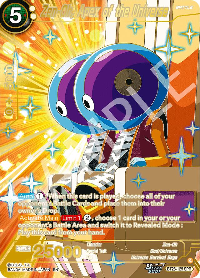 Zen-Oh, Apex of the Universe (SPR) (BT28-125) [Prismatic Clash]