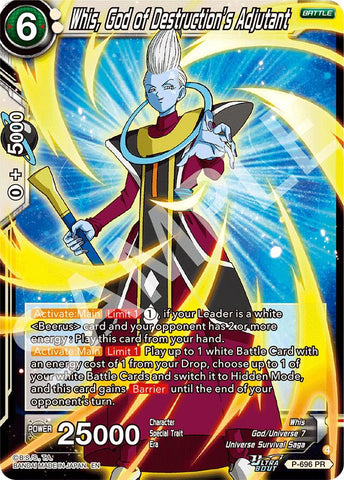 Whis, God of Destruction's Adjutant (P-696) [Promotion Cards]