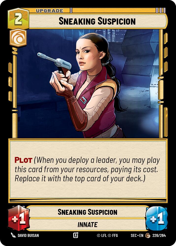 Sneaking Suspicion (226/264) (226/264) [Secrets of Power]